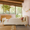 M32099PWB,Babyletto Kids,Upholstered Twin/Full Bed Guardrail in Performance Ivory Boucle