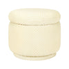 M22985IVC,Babyletto,Enoki Storage Ottoman in Ivory Velvet Checker