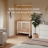 M6698NX,Babyletto,Origami Mini Crib in Washed Natural