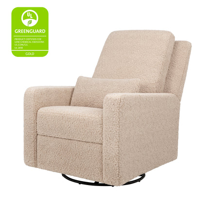 Sigi Recliner and Swivel Glider in Shearling