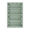 M31111LS,Babyletto Kids,Lido Wave Bookcase in Light Sage