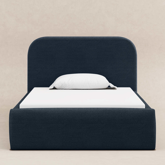 M31269PVET,Babyletto Kids,Nara Twin Bed in Performance Navy Eco-Twill