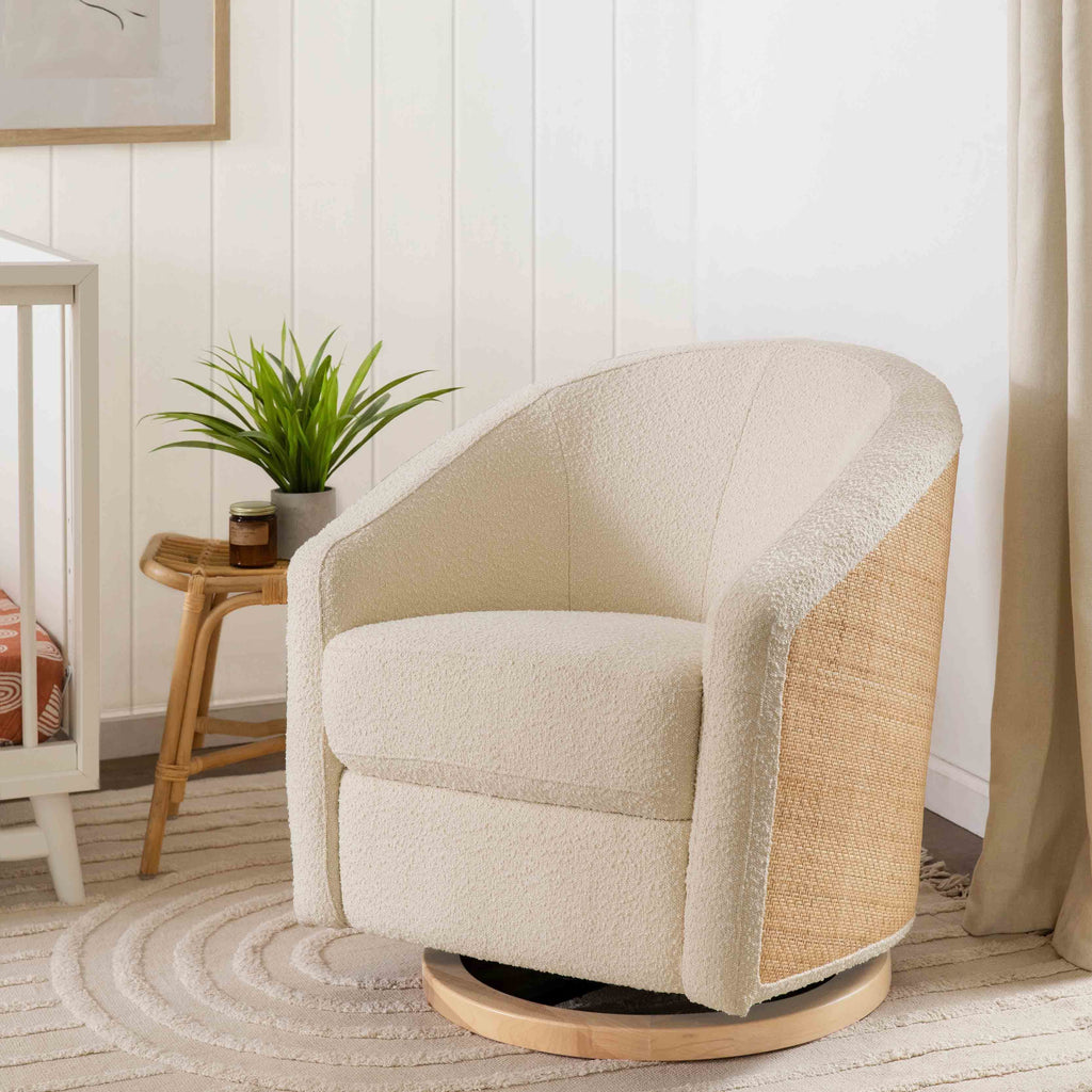 Babyletto madison swivel glider ecru on sale