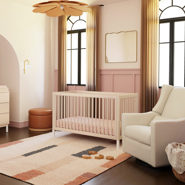 M11288PCMEW,Babyletto,Kiwi Glider Recliner w/ Electronic Control and USB in Performance Cream Eco-Weave