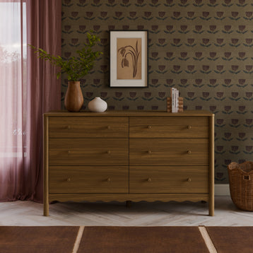 Swell 6-Drawer Wide Assembled Dresser (56
