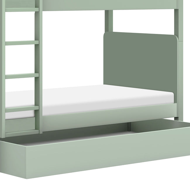M18494LS,Babyletto Kids,TipToe Bunk Bed in Light Sage