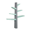 M4626GMT,Babyletto,Spruce Tree Bookcase in Grey and Cool Mint