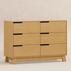 M4216HY,Babyletto,Hudson 6-Drawer Double Dresser  Assembled in Honey