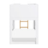 M31171WHY,Babyletto Kids,Lido Wave Low Loft Twin Bed in White and Honey