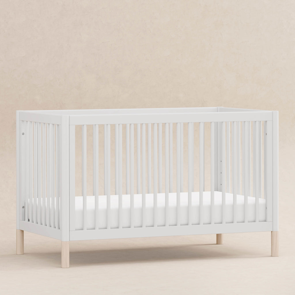 M12901WNX,Babyletto,Gelato 4-in-1 Convertible Crib w/Toddler Conversion Kit in White  NX Feet