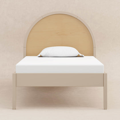 M30269TPESH,Babyletto Kids,Moab Twin Bed in Taupe/Ash