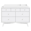 M15916W,Babyletto,Palma 7-Drawer Double Dresser  Assembled in White