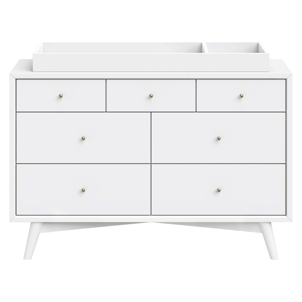 M15916W,Babyletto,Palma 7-Drawer Double Dresser  Assembled in White
