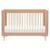 M9001CYNNX,Babyletto,Lolly 3-in-1 Convertible Crib w/Toddler Bed Conversion in Canyon/Washed Natural