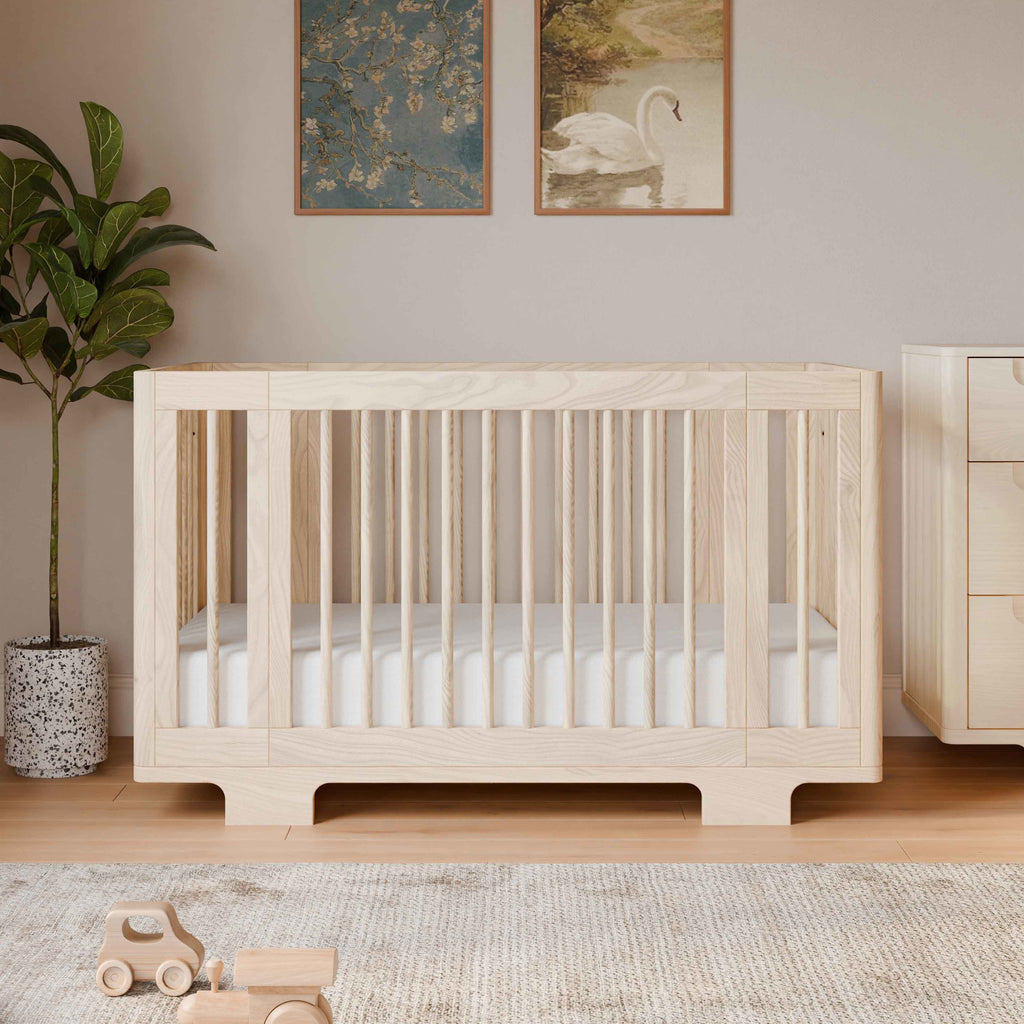 M23401NX,Babyletto,Yuzu 8-in-1 Convertible Crib w/All-Stages Conversion Kits in Washed Natural