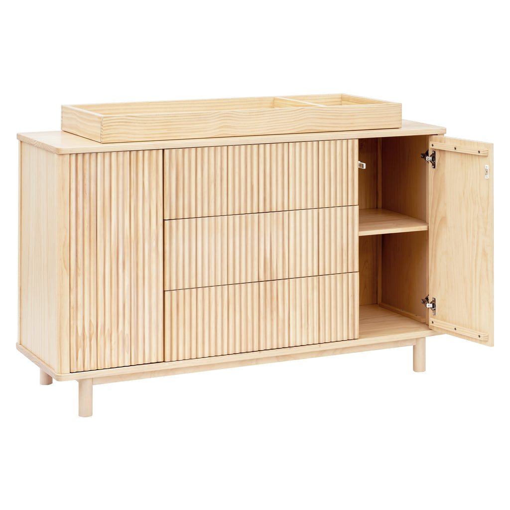 M29816BD,Babyletto,Pogo Tambour Assembled Dresser in Blonde