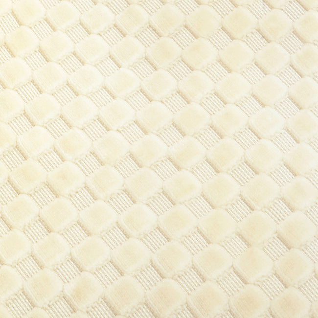 M23688IVCL,Ubabub,Arc Glider Recliner w/ Electronic Control and USB in Ivory Velvet Checker w/ Light Wood Base