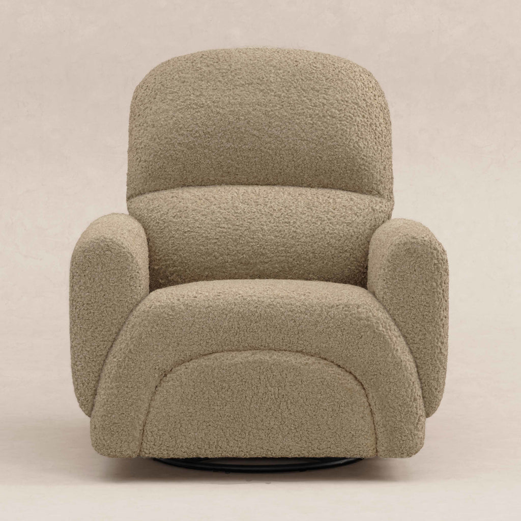 M30087LT,Babyletto,Rainbow Recliner and Swivel Glider in Latte Teddy Loop