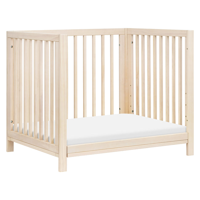 M30880NX,Babyletto,Rolli 9-in-1 Convertible All-Stages® Crib w/ Bassinet & Toddler Bed Kits in Washed Natural