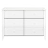 M10326W,Babyletto,Sprout 6-Drawer Double Dresser in White
