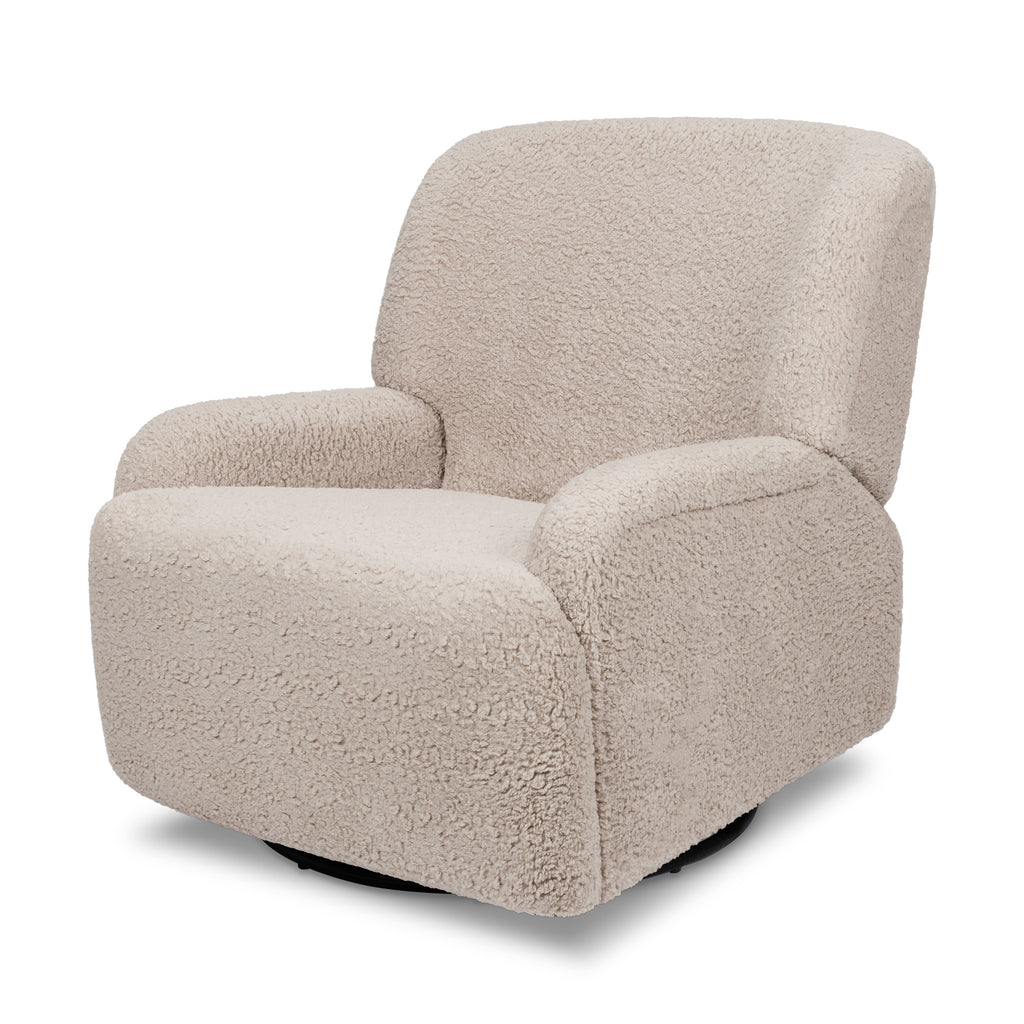 M27687EGS,Namesake,Winslow Extra Wide Recliner and Swivel Glider in Earl Grey Shearling