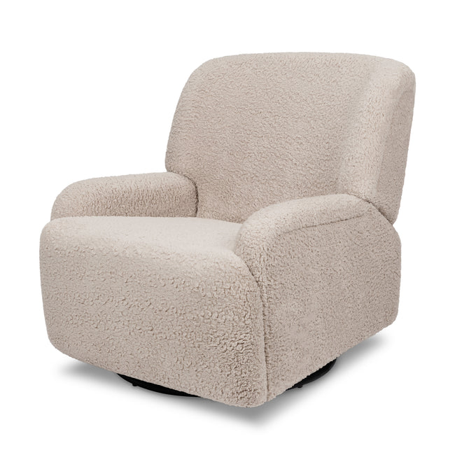 M27687EGS,Namesake,Winslow Extra Wide Recliner and Swivel Glider in Earl Grey Shearling