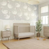 M15901TPE,Babyletto,Palma Mid-Century 4-in-1 Convertible Crib w/Toddler Bed Conversion in Taupe