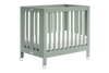 M6698LS,Babyletto,Origami Mini Crib in Light Sage