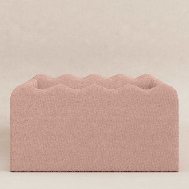 M31376PRSB,Babyletto Kids,Rizo Montessori-Inspired Twin Bed in Performance Rose Boucle