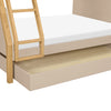 M25973TPE,The MDB Family,Twin Storage Trundle Bed in Taupe