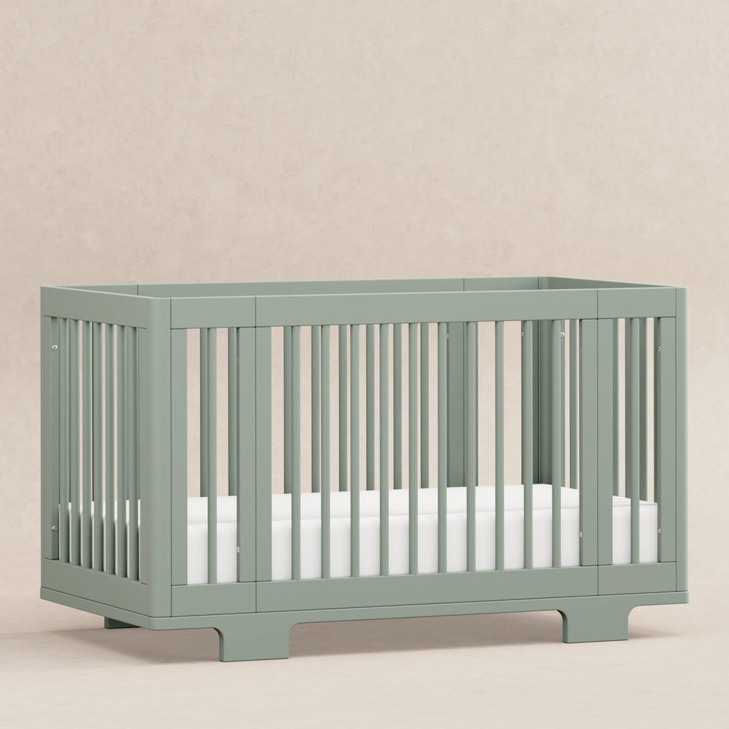 M23401LS,Babyletto,Yuzu 8-in-1 Convertible Crib w/All-Stages Conversion Kits in Light Sage