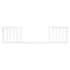 NW26199CA,Nursery Works,Altair Toddler Bed Conversion Kit in Clear Acrylic