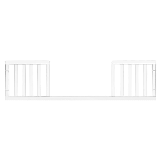 NW26199CA,Nursery Works,Altair Toddler Bed Conversion Kit in Clear Acrylic