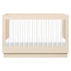 M8601KNX,Babyletto,Harlow 3-in-1 Convertible Crib w/Toddler Bed Conversion Kit in Washed Natural/