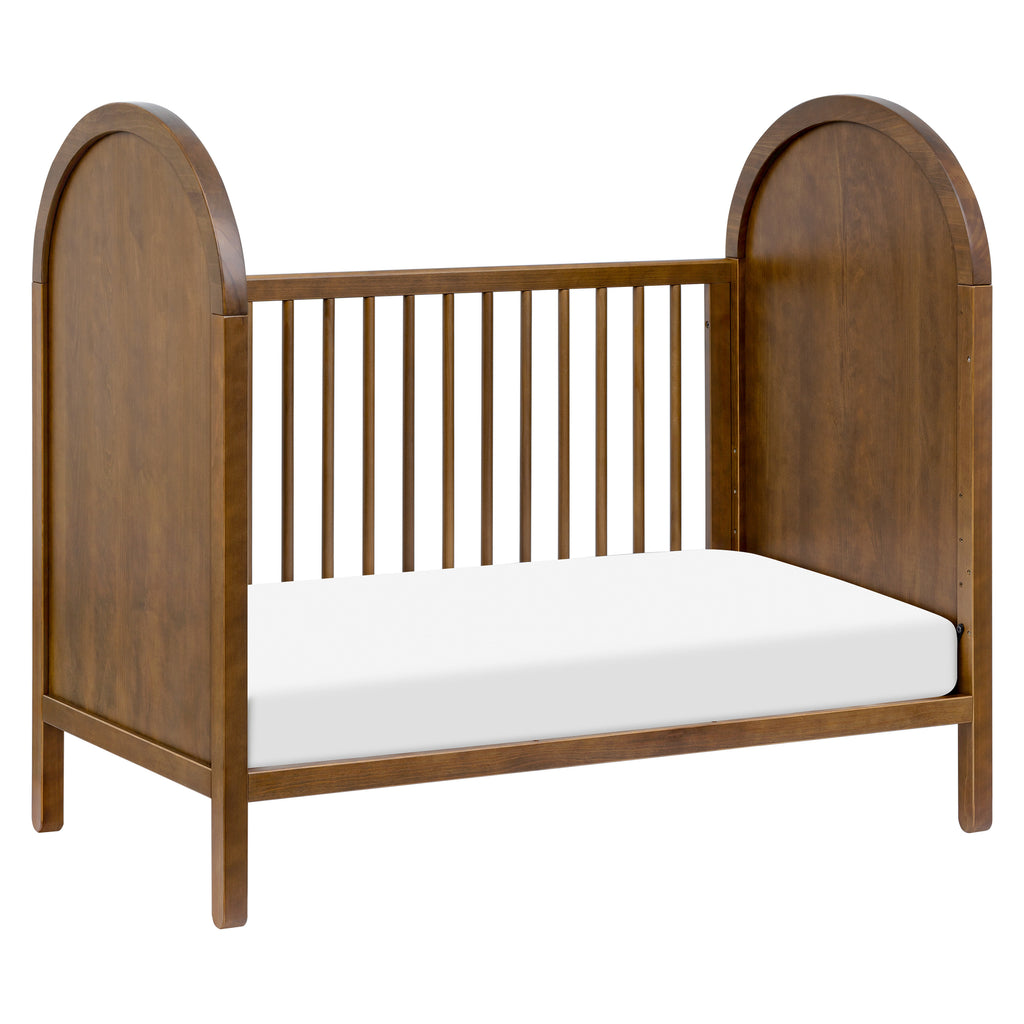 M25601NL,Babyletto,Bondi 3-in-1 Convertible Crib w/ Toddler Bed Kit in Natural Walnut