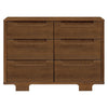 M23426NL,Babyletto,Yuzu 6-Drawer Dresser in Natural Walnut