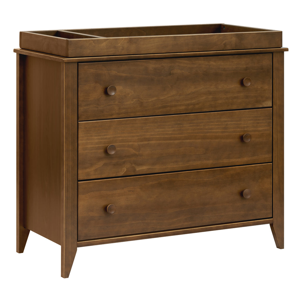 M10323NL,Sprout 3-Drawer Changer Dresser in Natural Walnut