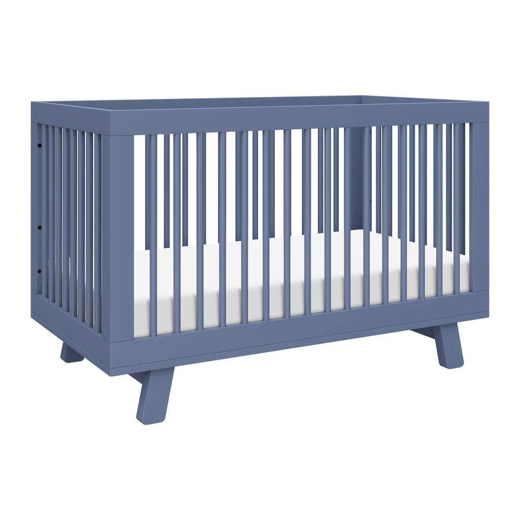 M4201CVB,Babyletto,Hudson 3-in-1 Convertible Crib w/Toddler Bed Conversion Kit in Cove Blue