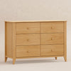 M10326HY,Babyletto,Sprout 6-Drawer Double Dresser in Honey
