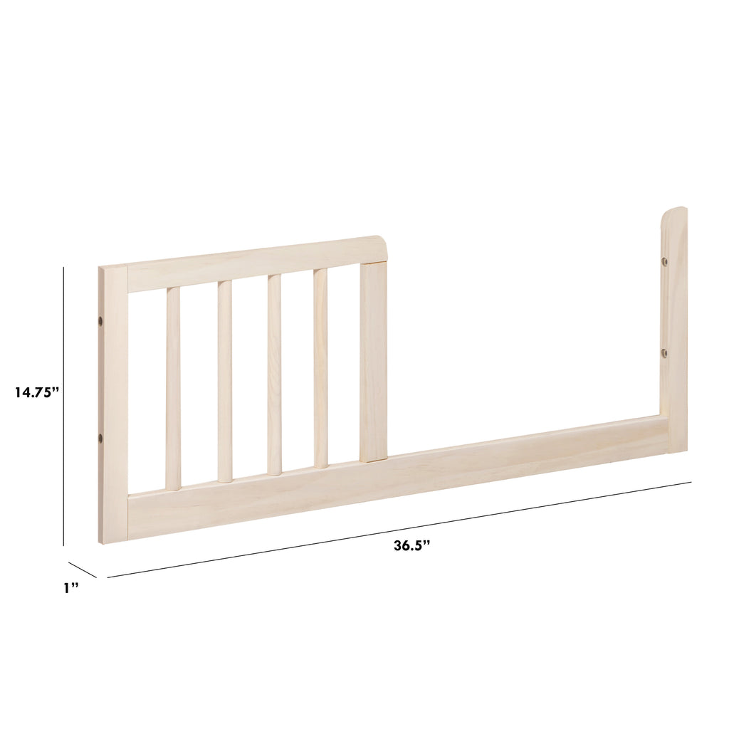 M12999NX,The MDB Family,Toddler Bed Conversion Kit for Gelato Mini in Washed Natural