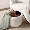 M22985WB,Babyletto,Enoki Storage Ottoman in Ivory Boucle