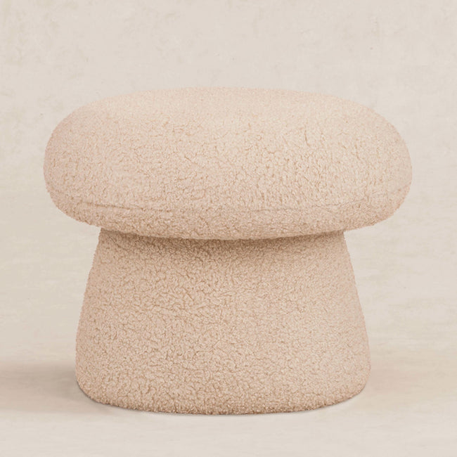 M31685CSG,Babyletto Kids,Mushroom Pouf in Chai Shearling