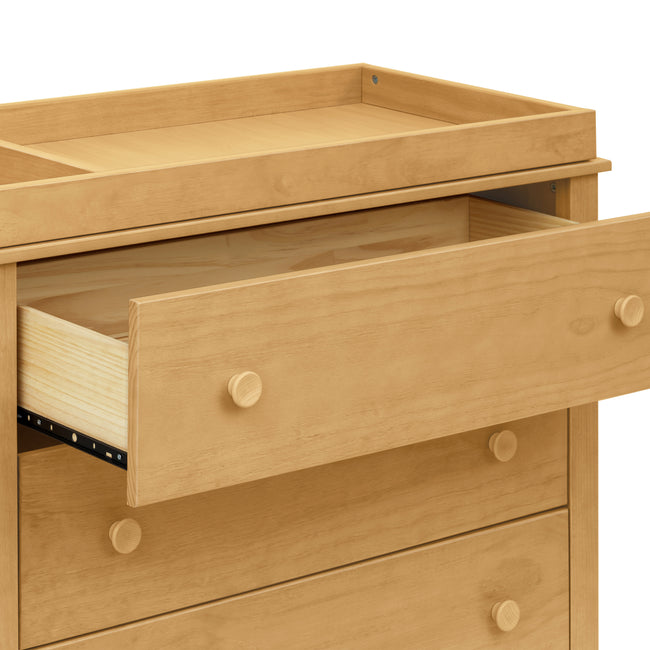 M10323HY,Babyletto,Sprout 3-Drawer Changer Dresser in Honey