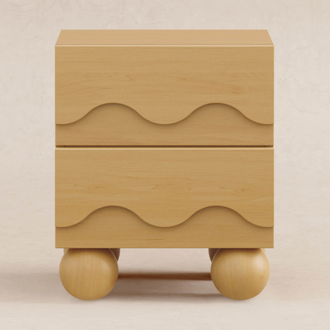 M31160HY,Babyletto Kids,Lido Wave Nightstand in Honey