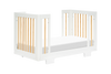 M23401WN,Babyletto,Yuzu 8-in-1 Convertible Crib w/All-Stages Conversion Kits in White/Natural