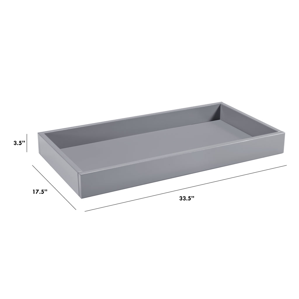 M0219G,The MDB Family,Universal Removable Changing Tray in Grey Finish