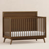 M15901NL,Babyletto,Palma Mid-Century 4-in-1 Convertible Crib w/Toddler Bed Conversion in Natural Walnut