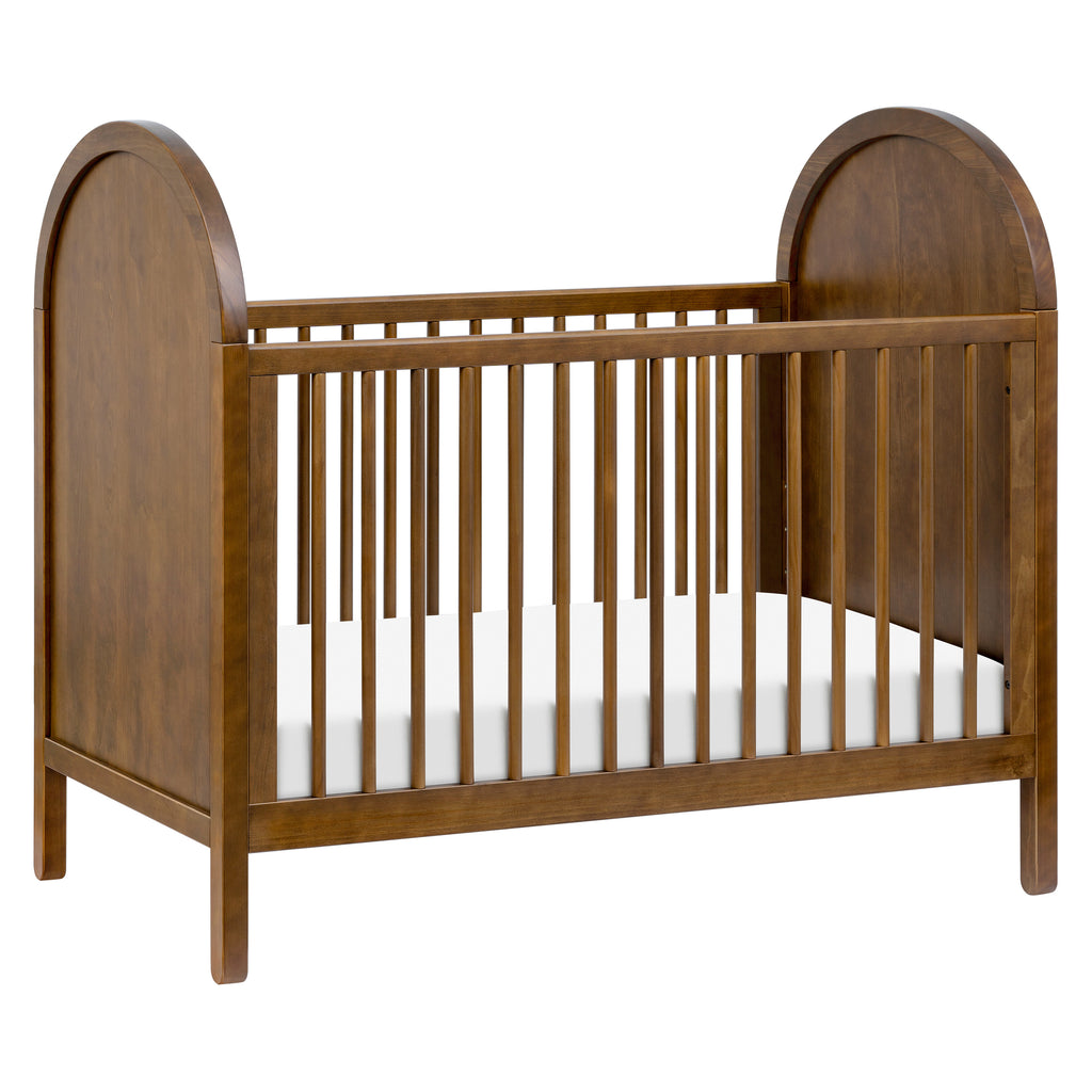 M25601NL,Babyletto,Bondi 3-in-1 Convertible Crib w/ Toddler Bed Kit in Natural Walnut