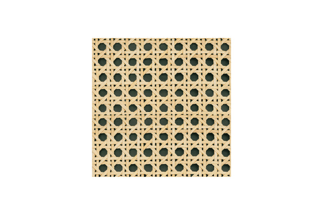 SWATCH234,Babyletto,Babyletto - Forest Green w/ Octagonal Natural Cane SWATCH