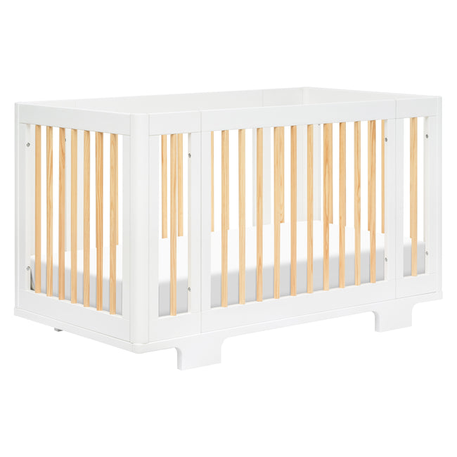 M23401WN,Babyletto,Yuzu 8-in-1 Convertible Crib w/All-Stages Conversion Kits in White/Natural